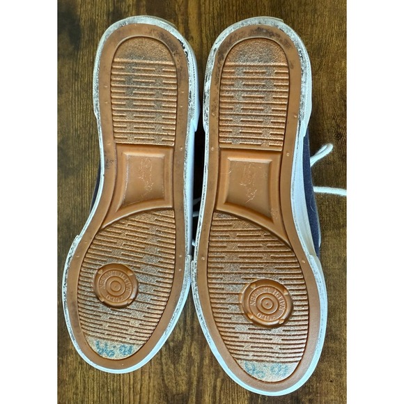Polo Ralph Lauren | Shoes | Polo Ralph Lauren Mens Blue  Polo Ralph‎ Lauren Men\'s Lander Boat Shoes Canvas Preppy Coastal Size 7.5D
